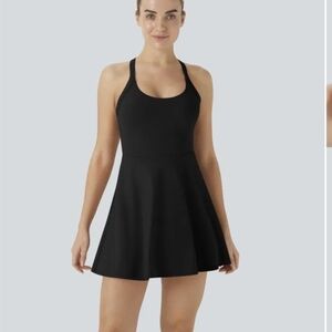 HalaraSoftlyzero™ Airy Backless Twisted Cool Touch Dance Active Dress